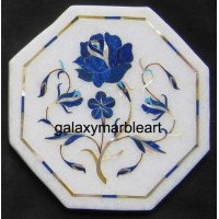 Taj Mahal marble inlay tile oct  5" TP-506